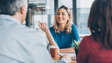 New manager meeting team New manager meeting team